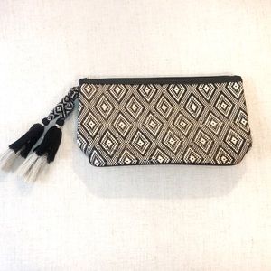 Patterned clutch or makeup bag